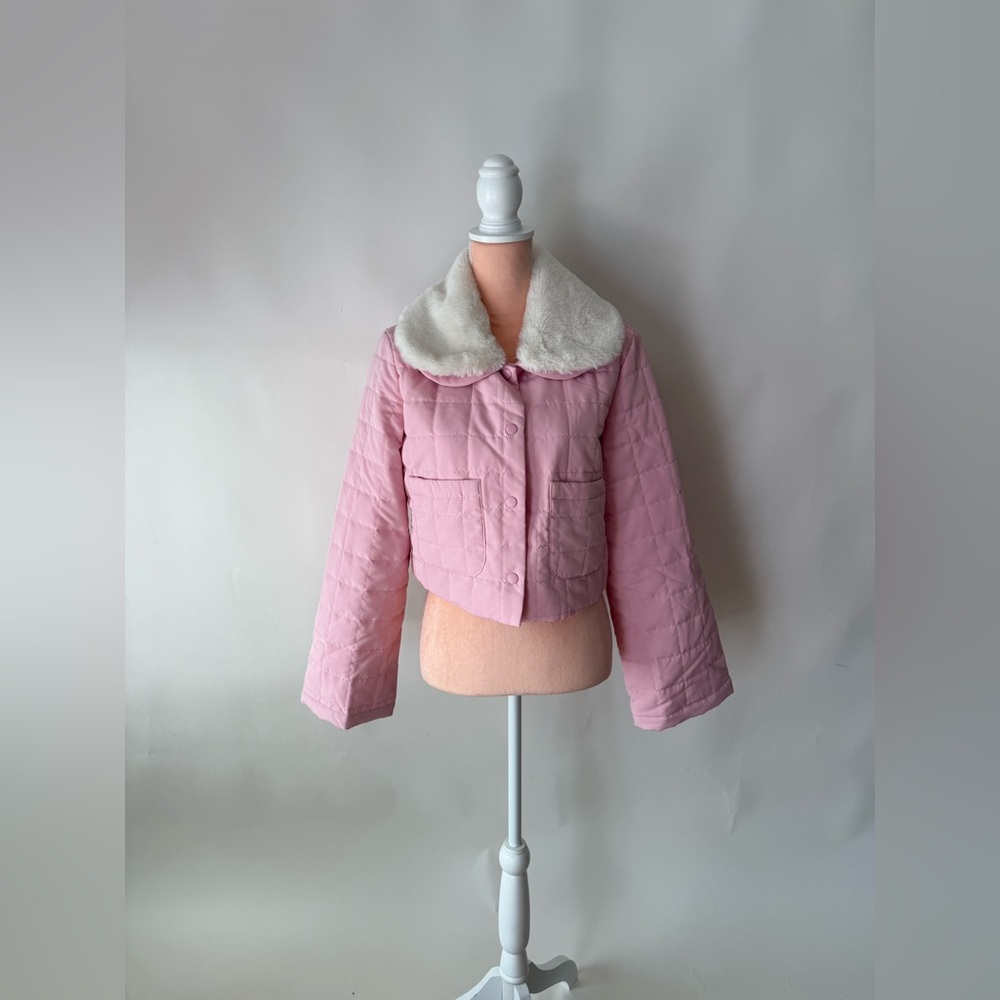 Dolls Kill Sugar Thrillz POLAR EXPRESS QUILTED JACKET